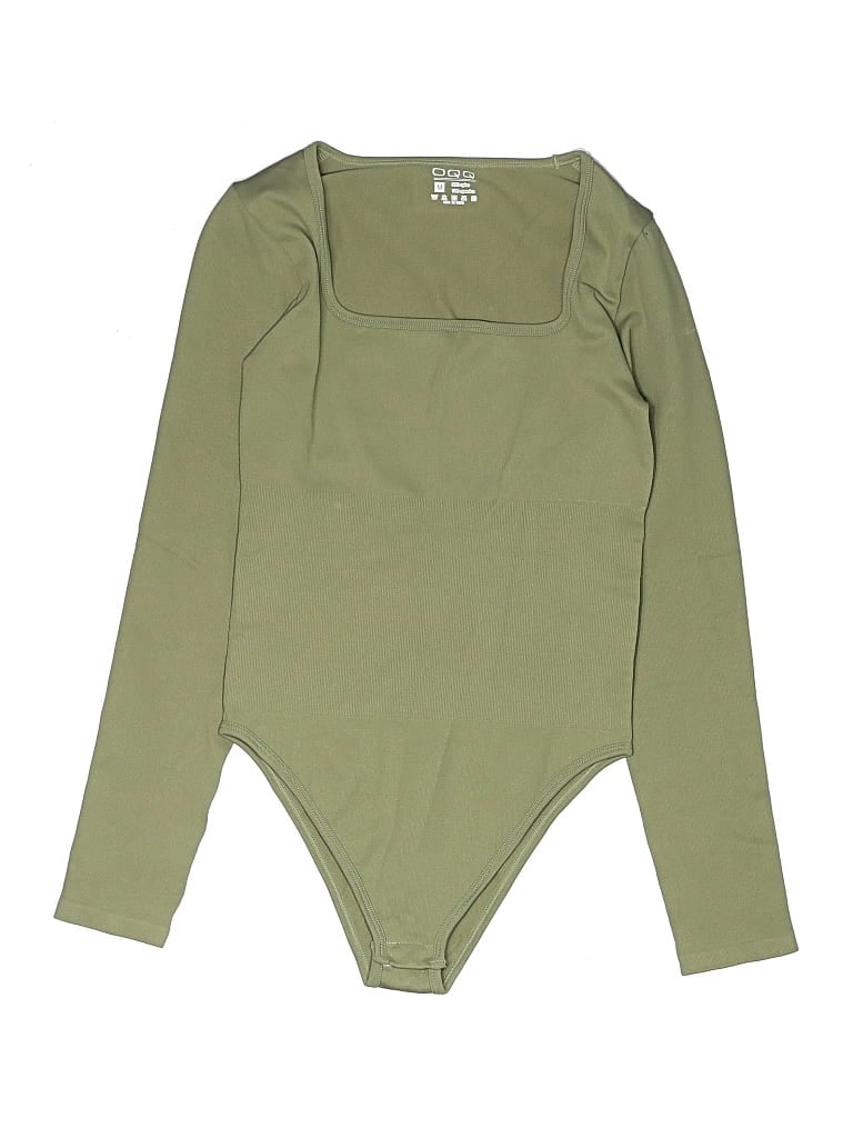 Pre-owned Oqq Bodysuit In Green
