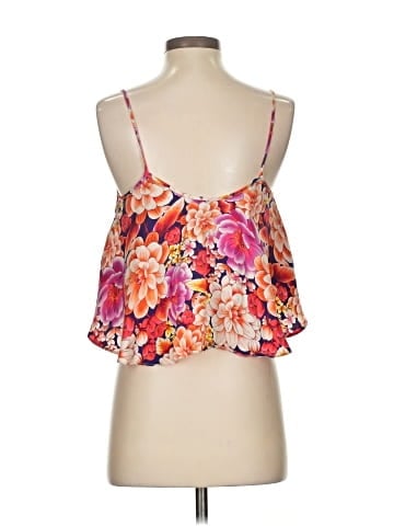 Marciano Sleeveless Silk Top (view 2)