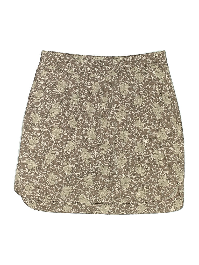 Pre-owned Duluth Trading Co. Casual Skirt In Brown