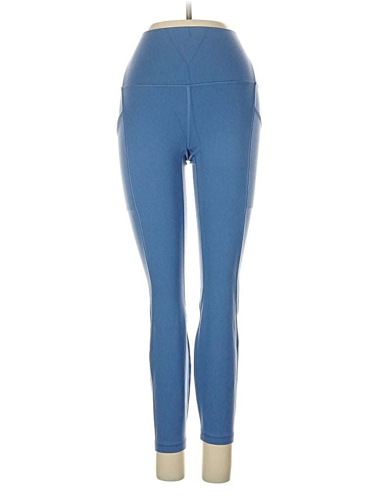 Pre-owned Lululemon Athletica Active Pants In Blue