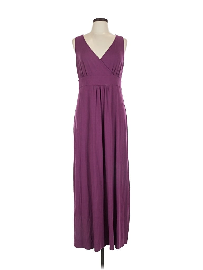 Pre-owned Eileen Fisher Casual Dress In Purple