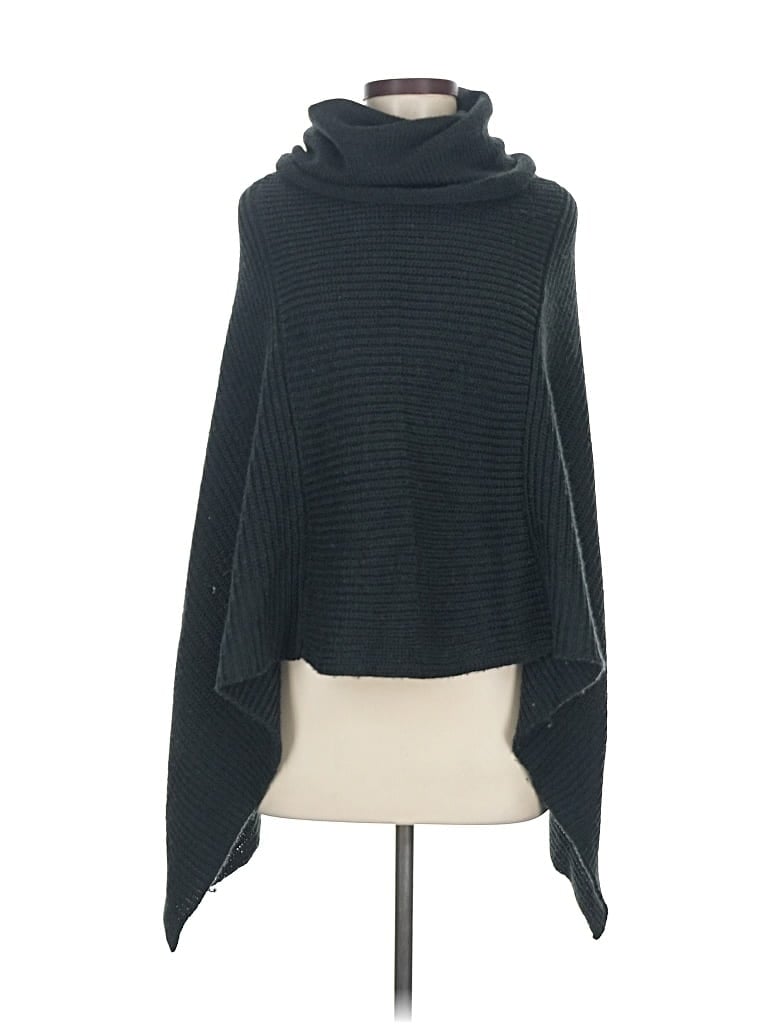 Pre-owned Pretty Persuasions Poncho In Black