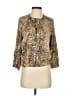 Vince Camuto Animal Print Gold Jacket Size XS - photo 1
