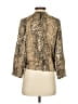 Vince Camuto Animal Print Gold Jacket Size XS - photo 2