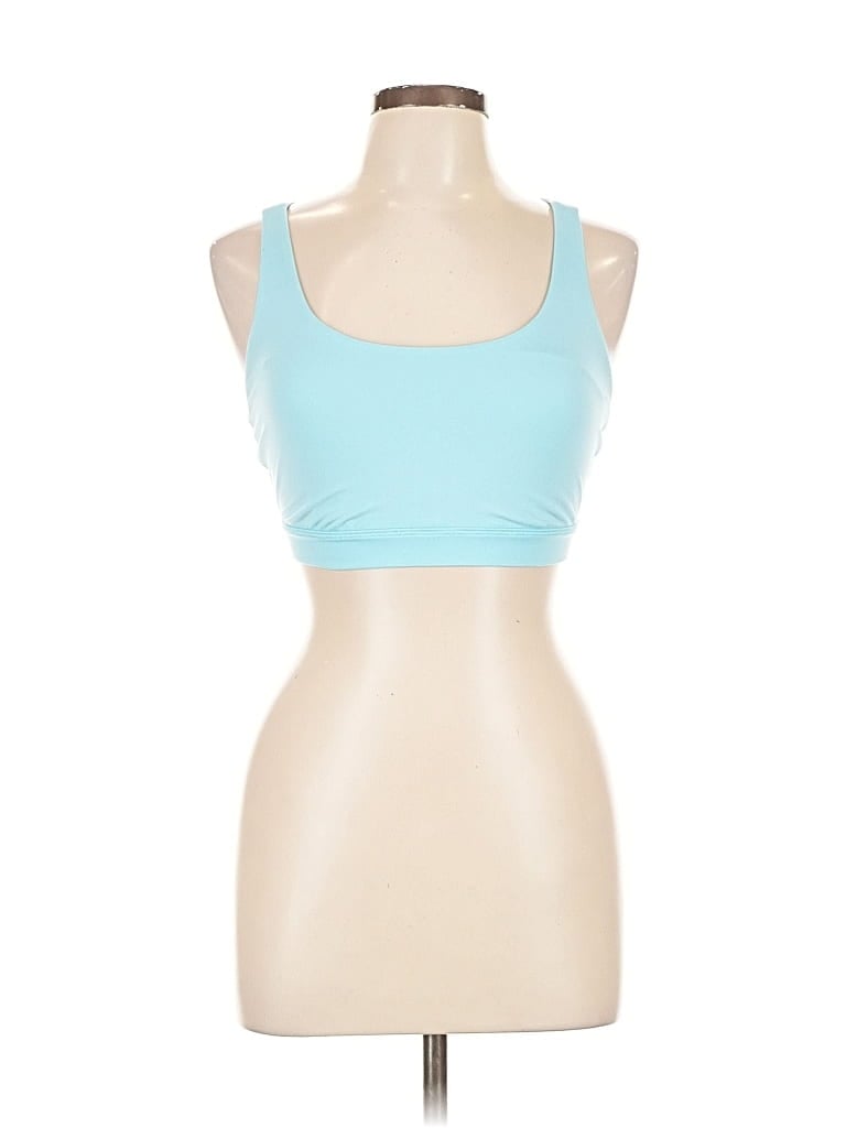Pre-owned Lululemon Athletica Sports Bra In Blue