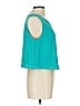 Roylamp 100% Polyester Teal Sleeveless Blouse Size L - photo 4