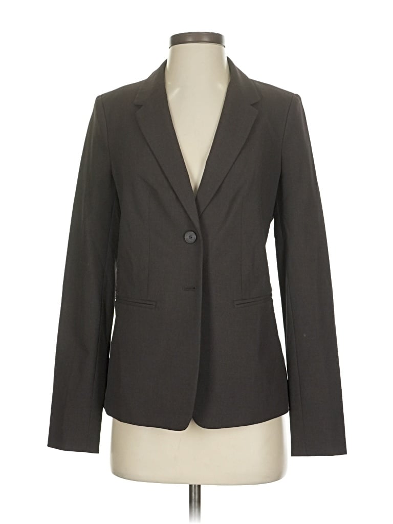 Pre-owned The Limited Blazer Jacket In Gray