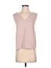 Express 100% Polyester Pink Sleeveless Blouse Size XXS - photo 1