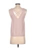Express 100% Polyester Pink Sleeveless Blouse Size XXS - photo 2