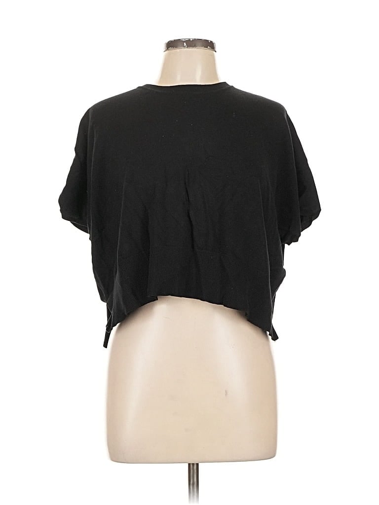 Pre-owned Splendid Pullover Sweater In Black