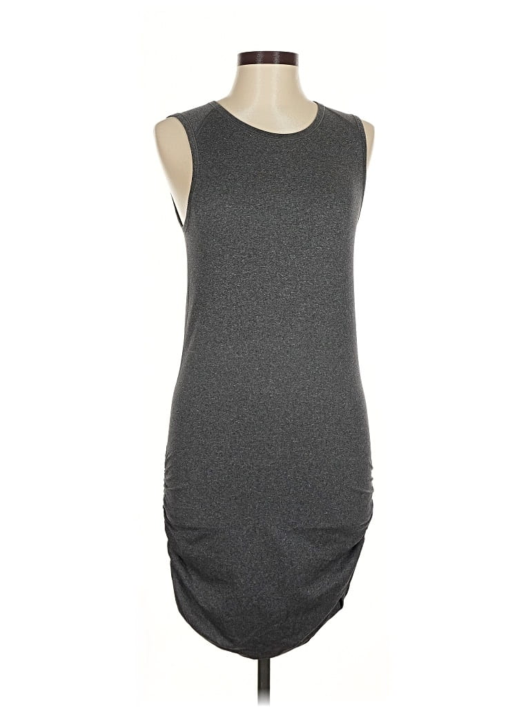 Pre-owned Lululemon Athletica Casual Dress In Gray