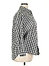 Unbranded Checkered-gingham Black 3/4 Sleeve Blouse Size 3X - photo 4