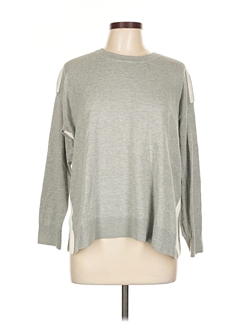 Pre-owned Banana Republic Factory Store Pullover Sweater In Gray