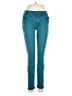 7 For All Mankind Color Block Teal Jeans Size 28 waist - photo 1