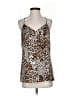 Banana Republic 100% Polyester Brown Sleeveless Blouse Size S - photo 1