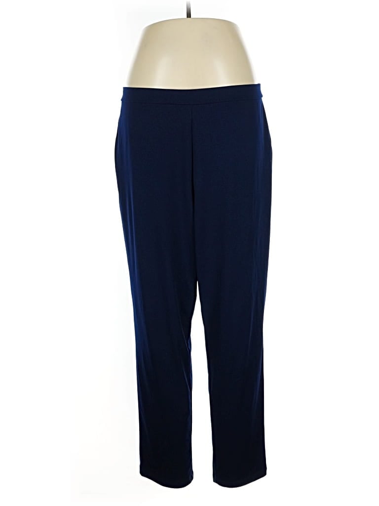 Pre-owned Susan Graver Active Pants In Blue