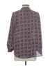 NSF Paisley Purple Long Sleeve Blouse Size P (petite) - photo 2