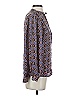 NSF Paisley Purple Long Sleeve Blouse Size P (petite) - photo 4