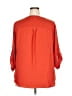 Torrid 100% Polyester Orange 3/4 Sleeve Blouse Size 3X Plus (3) - photo 2