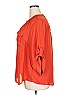Torrid 100% Polyester Orange 3/4 Sleeve Blouse Size 3X Plus (3) - photo 5