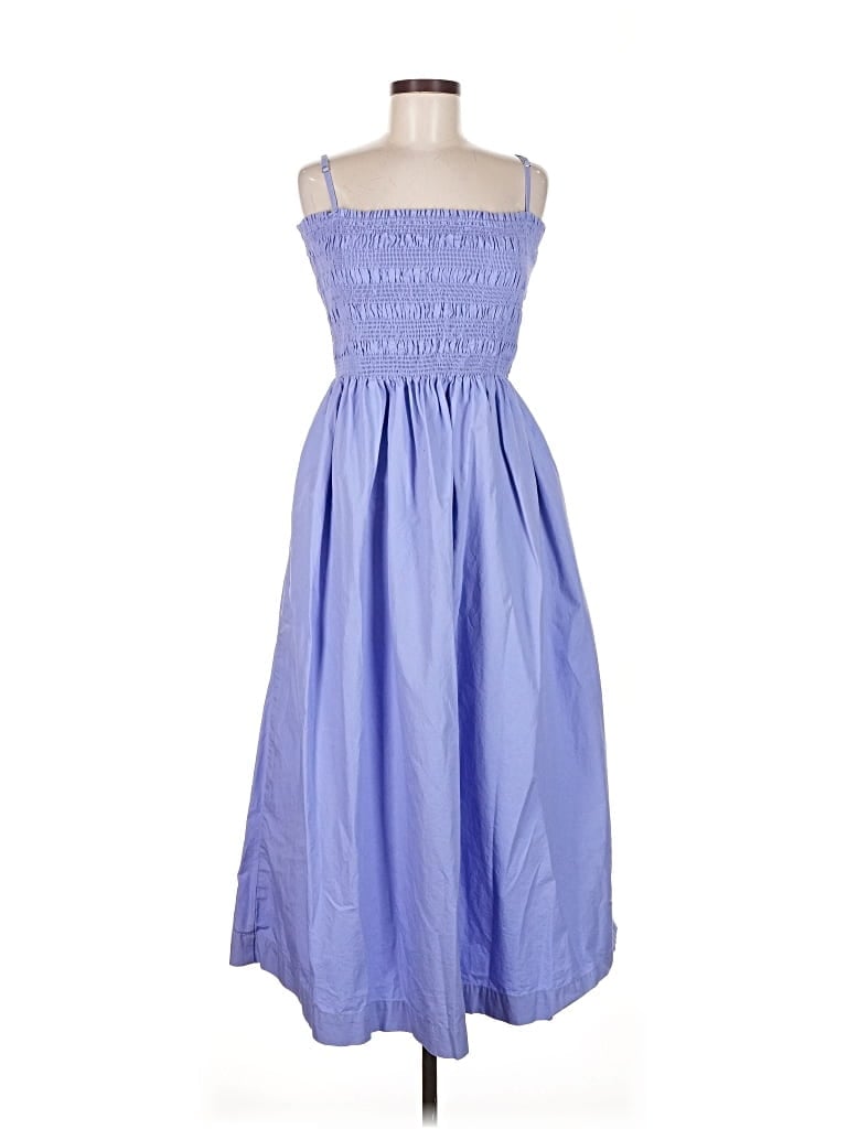 Pre-owned Scoop Casual Dress In Blue