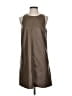 J.Crew 100% Polyester Brown Casual Dress Size S - photo 1