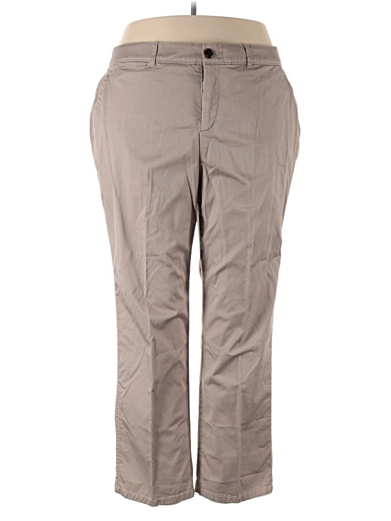 Pre-owned Assorted Brands Khaki Pant In Brown