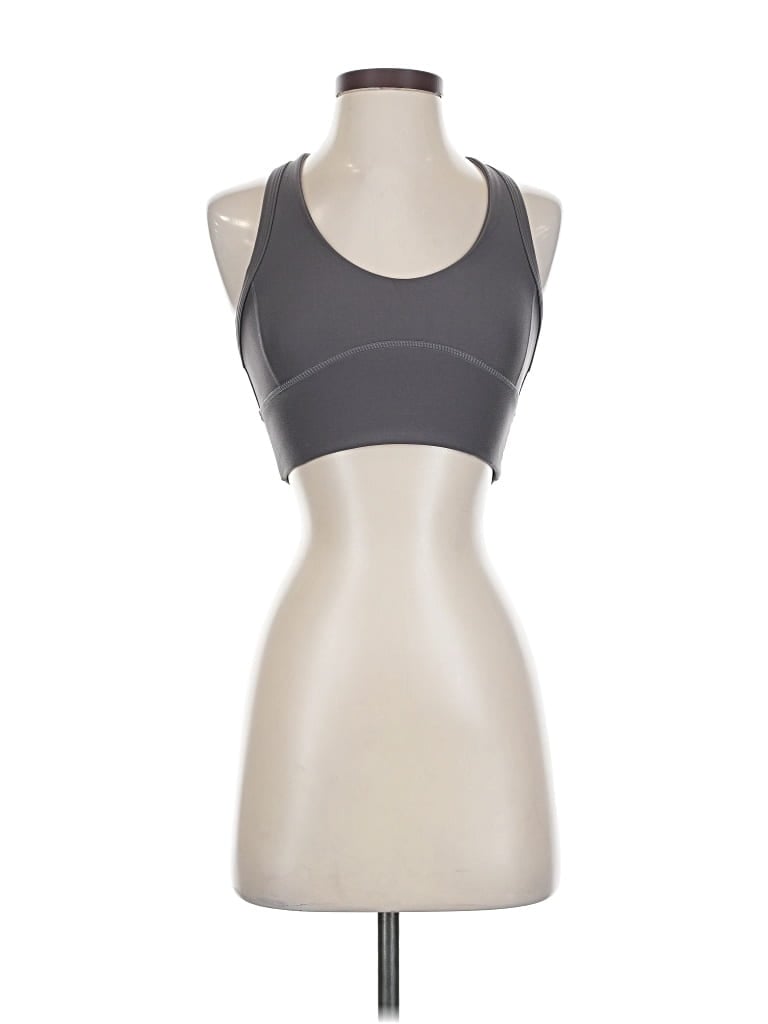 Pre-owned Assorted Brands Sports Bra In Gray