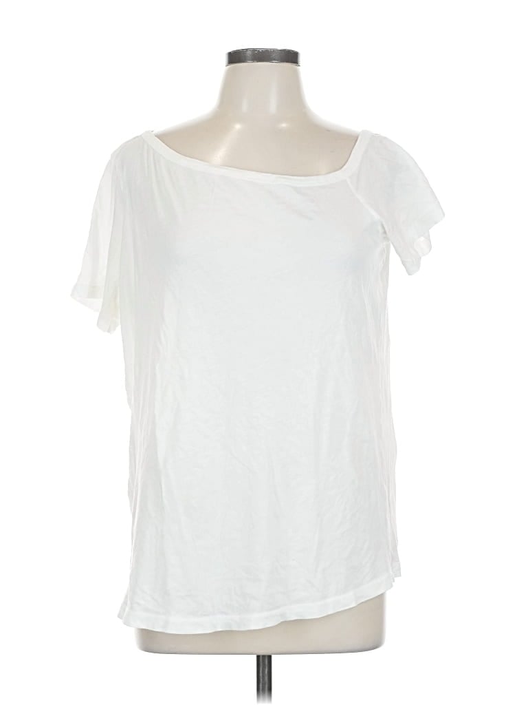 Pre-owned Lou & Grey Short Sleeve T-shirt In White