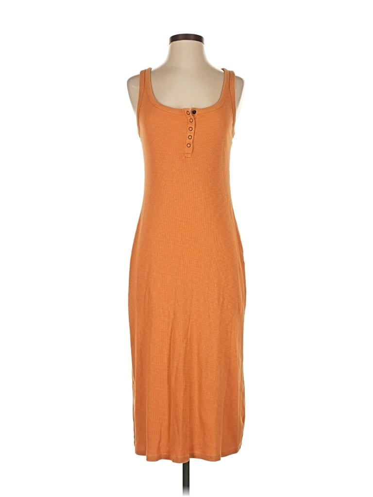Pre-owned Universal Thread Casual Dress In Orange