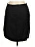 Dalia Collection Solid Black Formal Skirt Size 4 - photo 2