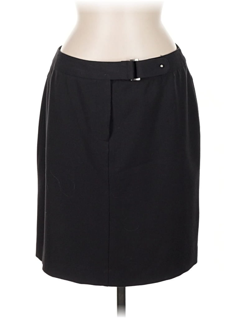 Pre-owned Rafaella Formal Skirt In Black
