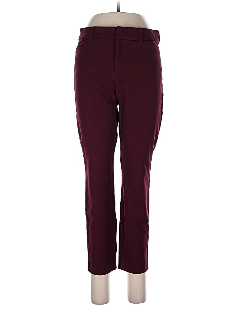Pre-owned Old Navy Casual Pants In Burgundy