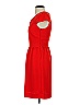 J.Crew 100% Polyester Solid Red Casual Dress Size 00 - photo 5