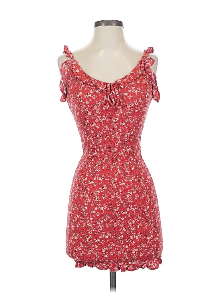 Pre-owned Japna Casual Dress In Red