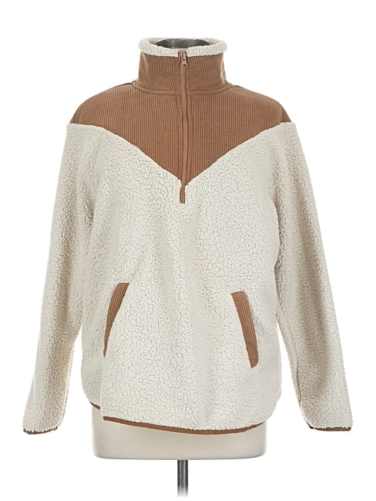 Pre-owned Time And Tru Pullover Sweater In Brown