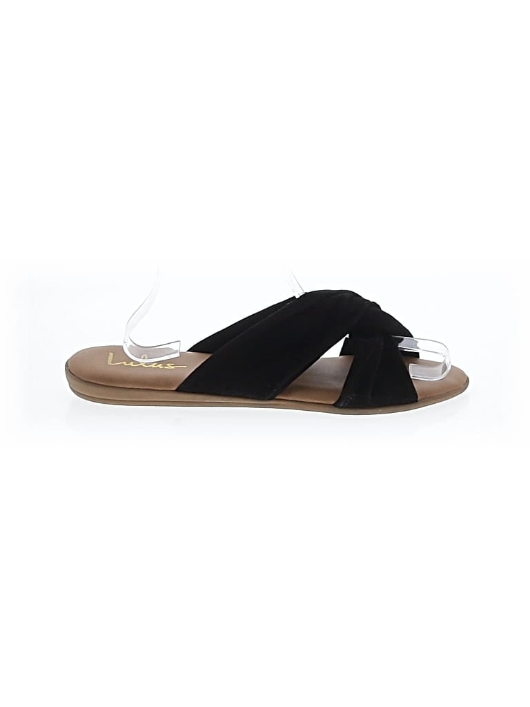 Pre-owned Lulus Sandals In Black