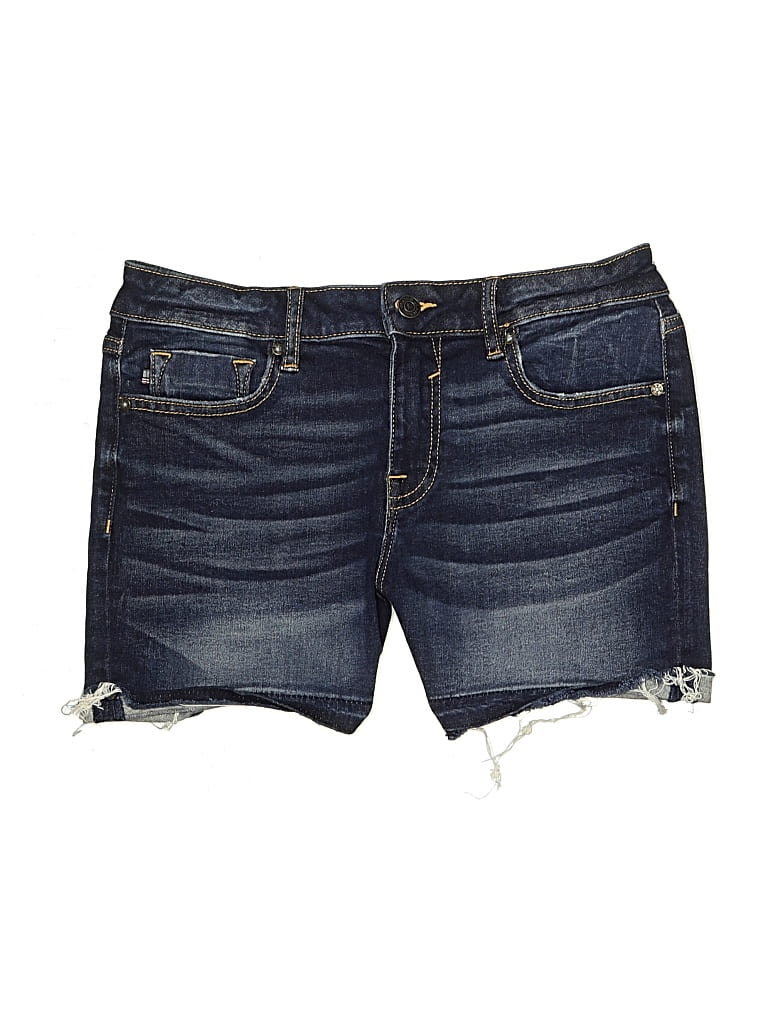 Pre-owned Vigoss Denim Shorts In Blue