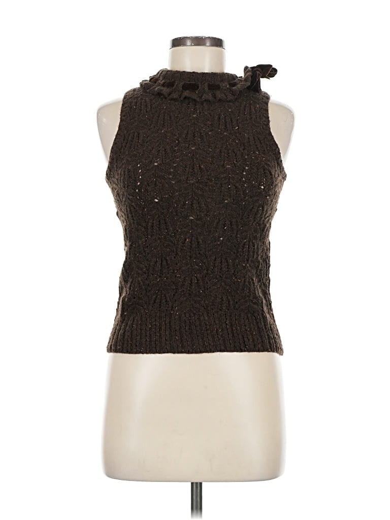 Pre-owned Ralph Lauren Wool Pullover Sweater In Brown