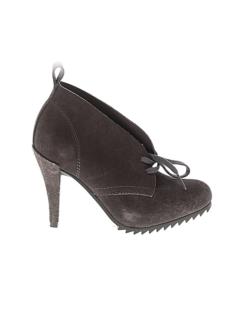 Pre-owned Pedro Garcia Ankle Boots In Gray