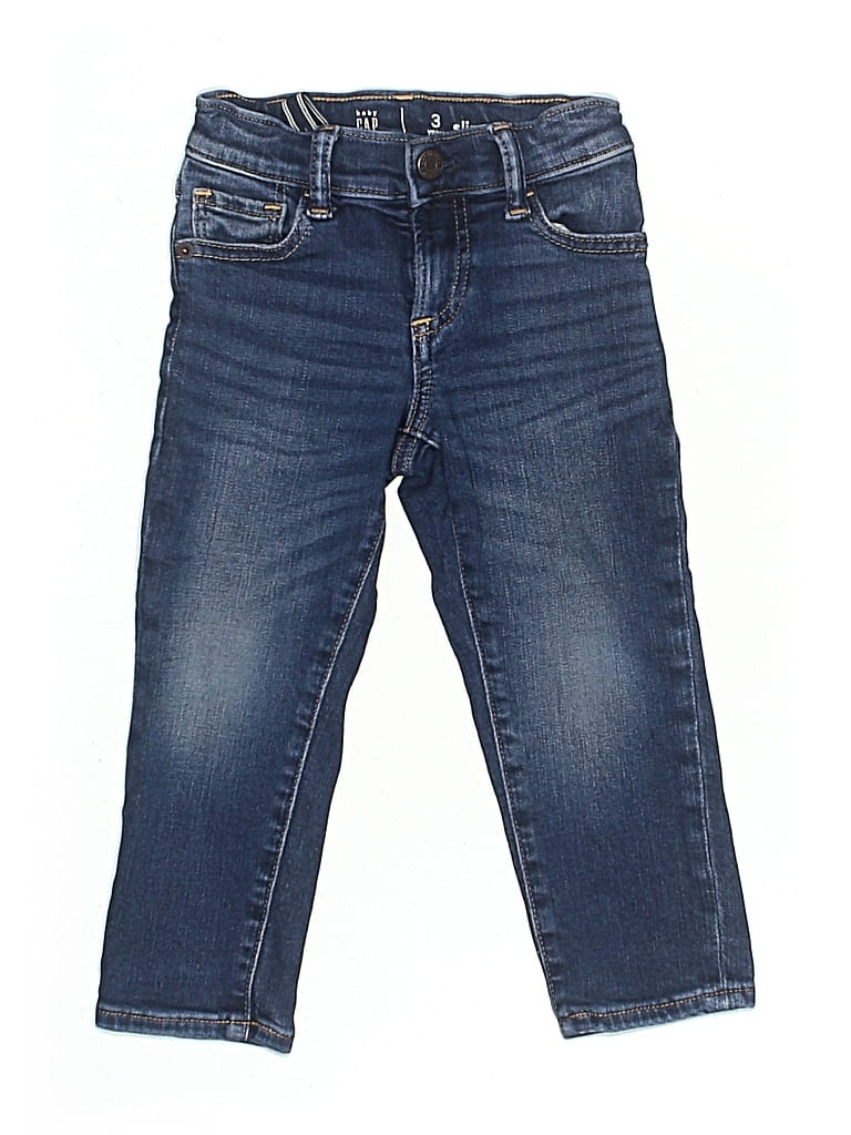 Pre-owned Baby Gap Kids' Jeans In Blue