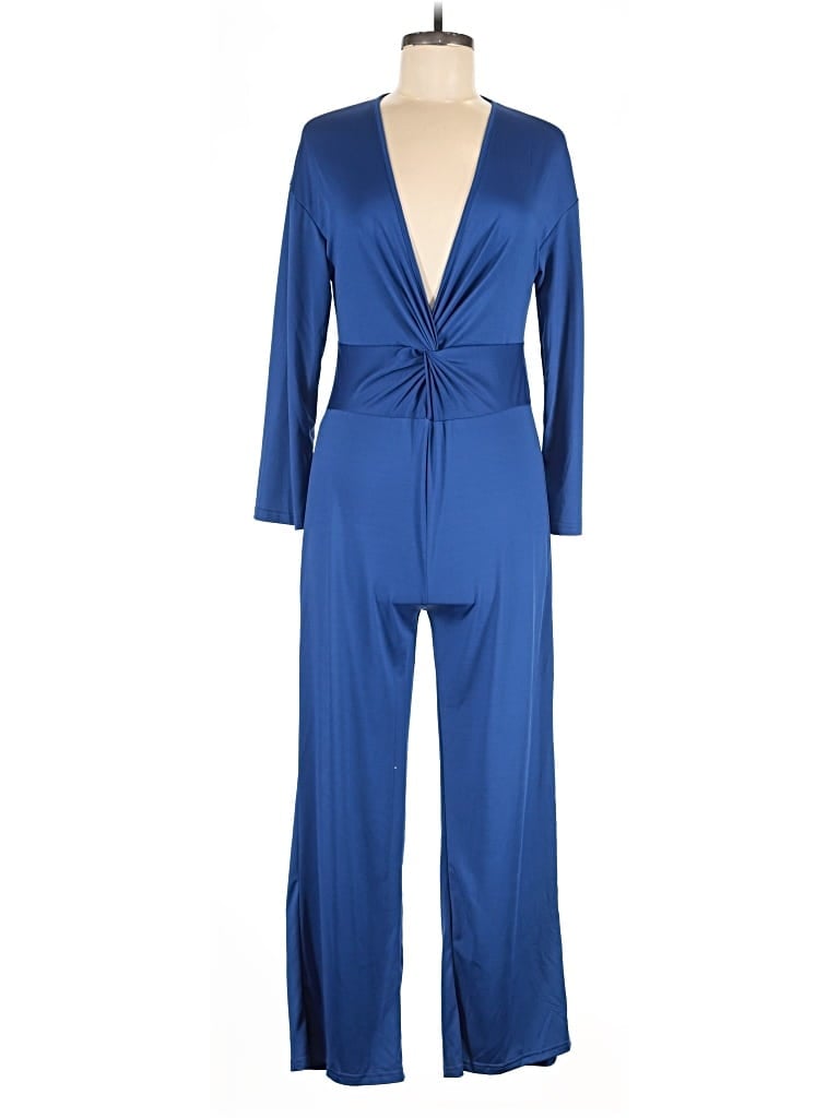 Pre-owned Assorted Brands Jumpsuit In Blue