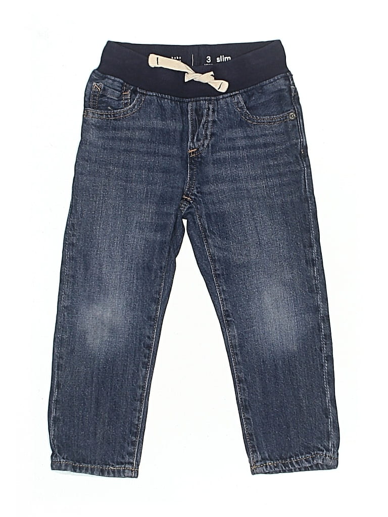 Pre-owned Baby Gap Kids' Jeans In Blue