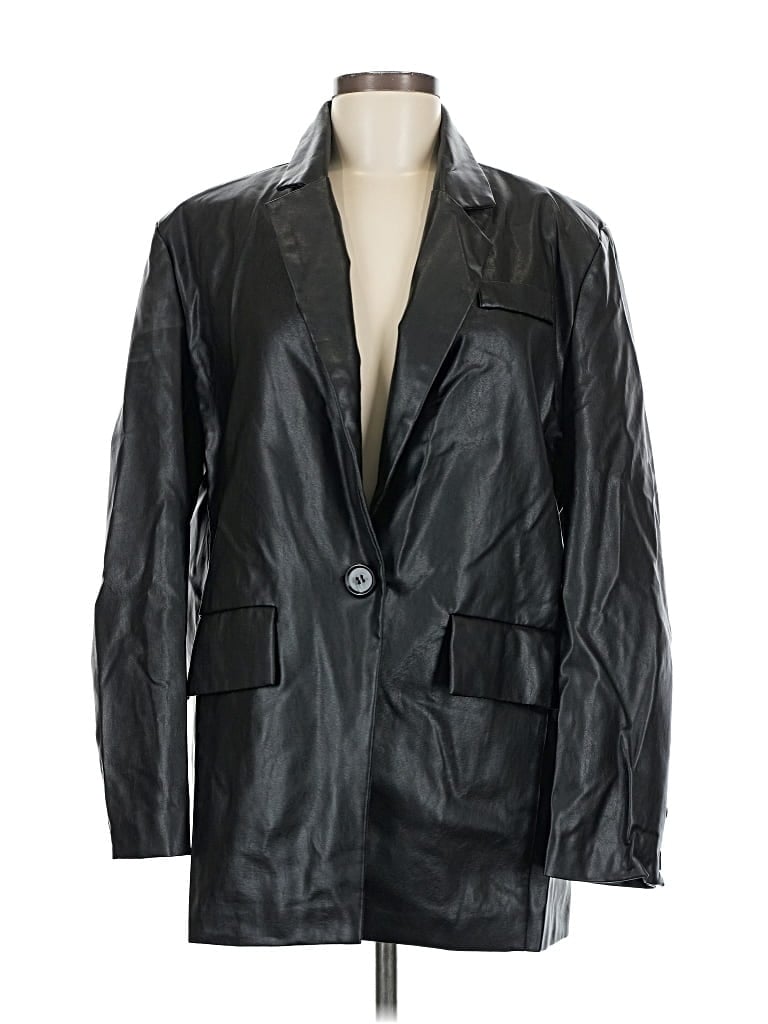 Pre-owned Princess Polly Blazer Jacket In Black