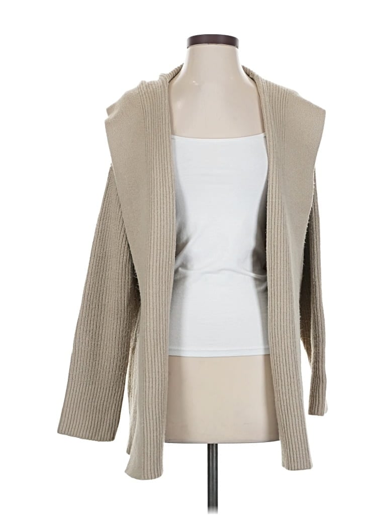 Pre-owned Ann Taylor Cardigan Sweater In Brown