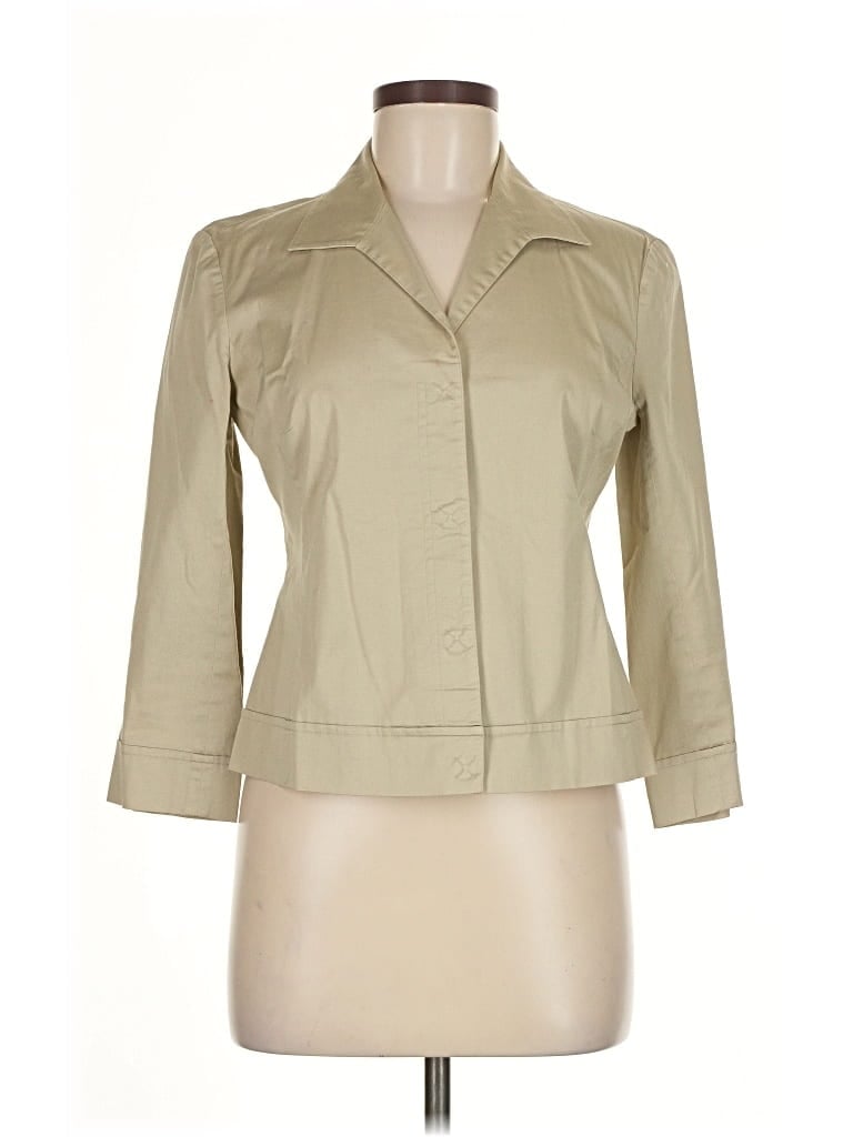 Pre-owned Bcbgmaxazria Jacket In White