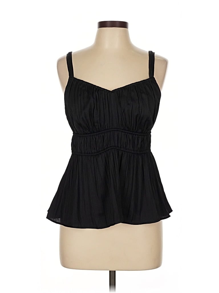 Pre-owned Old Navy Sleeveless Blouse In Black