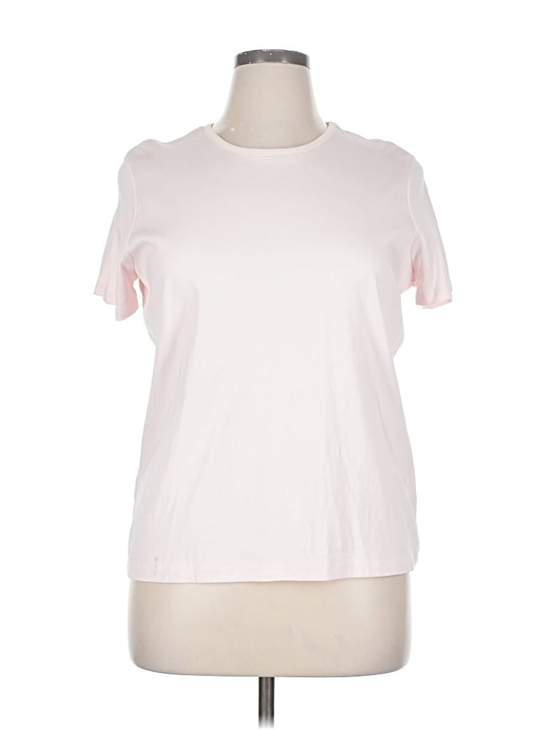 Pre-owned L.l.bean Short Sleeve T-shirt In Pink