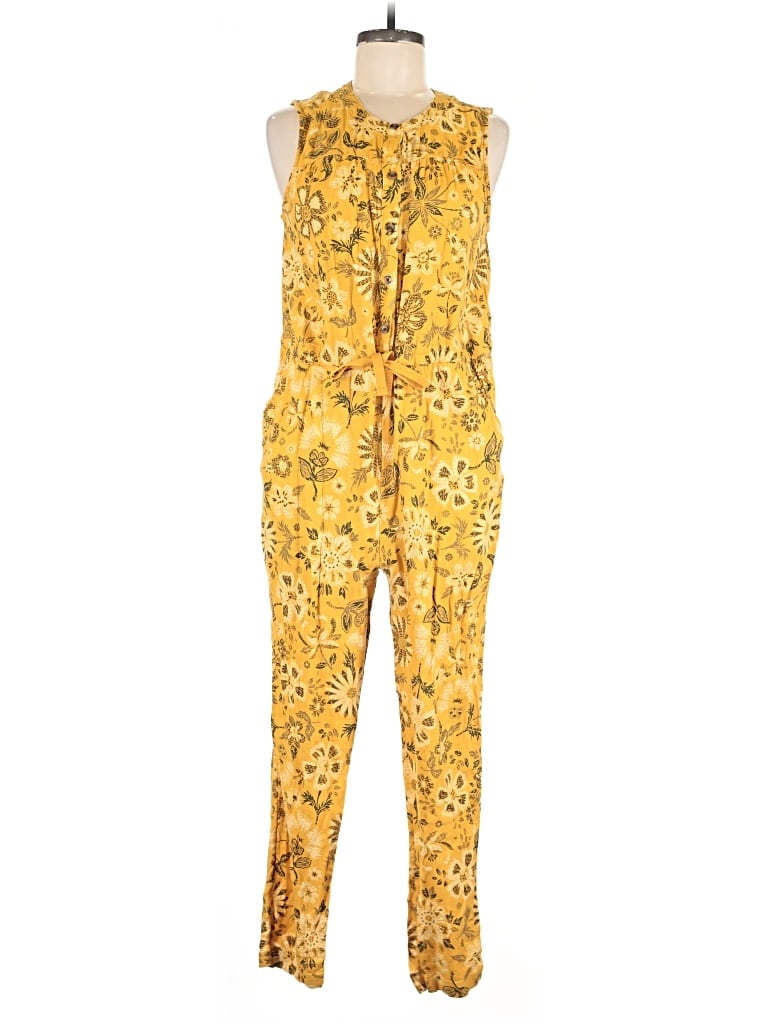 Pre-owned Sonoma Goods For Life Jumpsuit In Yellow