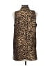 Vince Camuto 100% Polyester Animal Print Brown Sleeveless Blouse Size S - photo 2